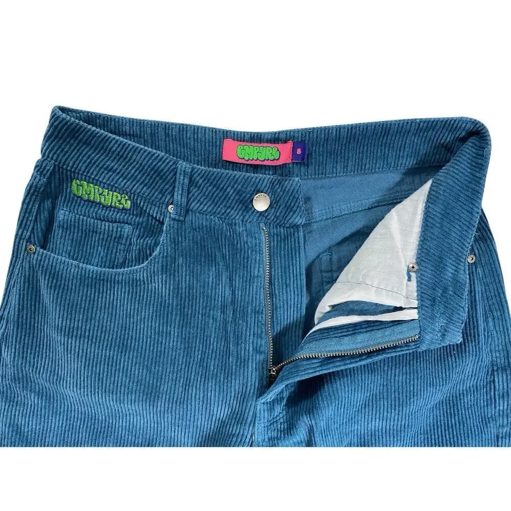 Empyre Tori Sk8 Corduroy Pants Bundle – Sz 10 – Blue & Gray Y2K Wide Leg 90s Sk8